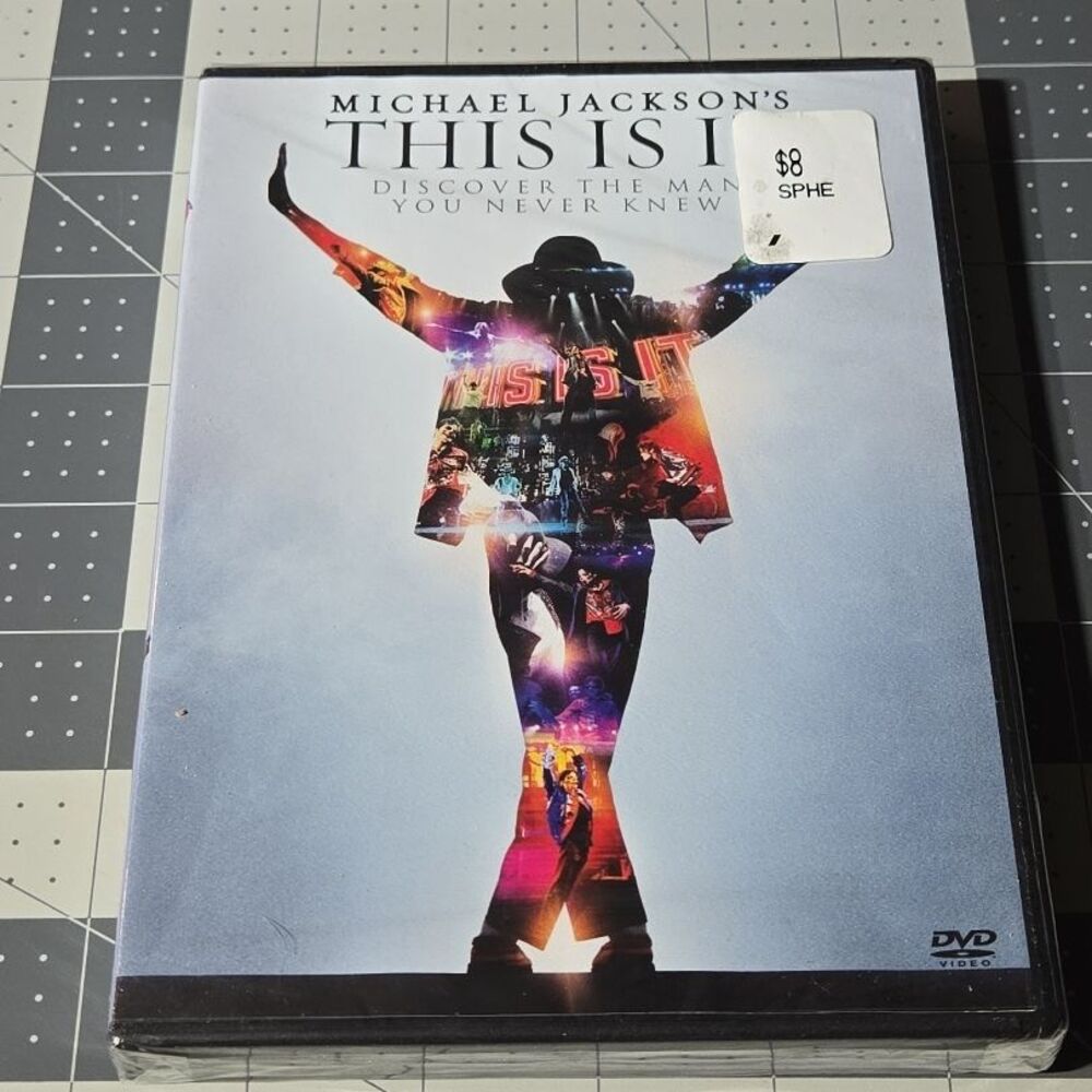 NWT Sony Pictures‎ DVD Michael Jackson This Is It Concert Documentary